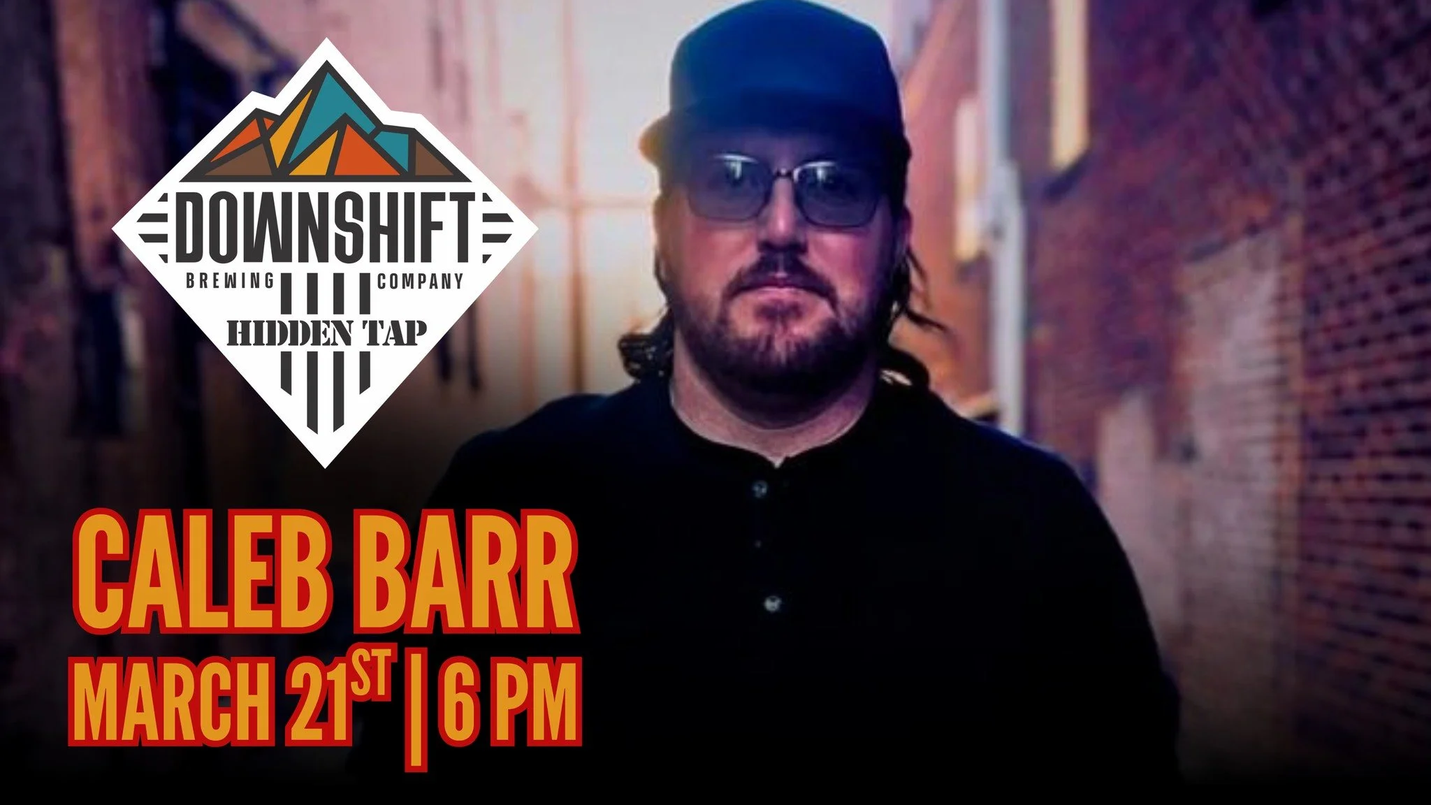 Caleb Barr Live at Downshift Brewing Company – Hidden Tap