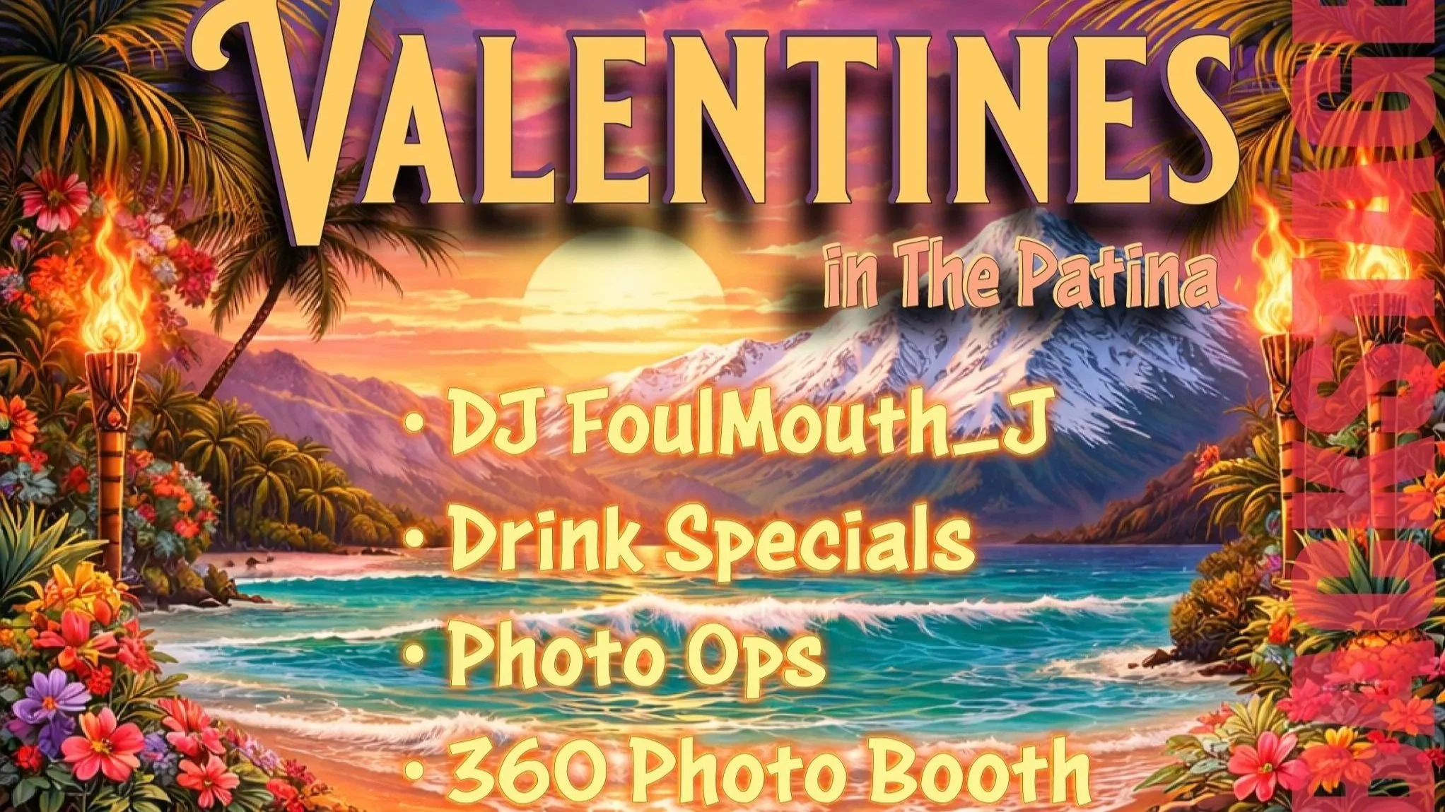 Valentines in the Patina at Jacks Patina Lounge