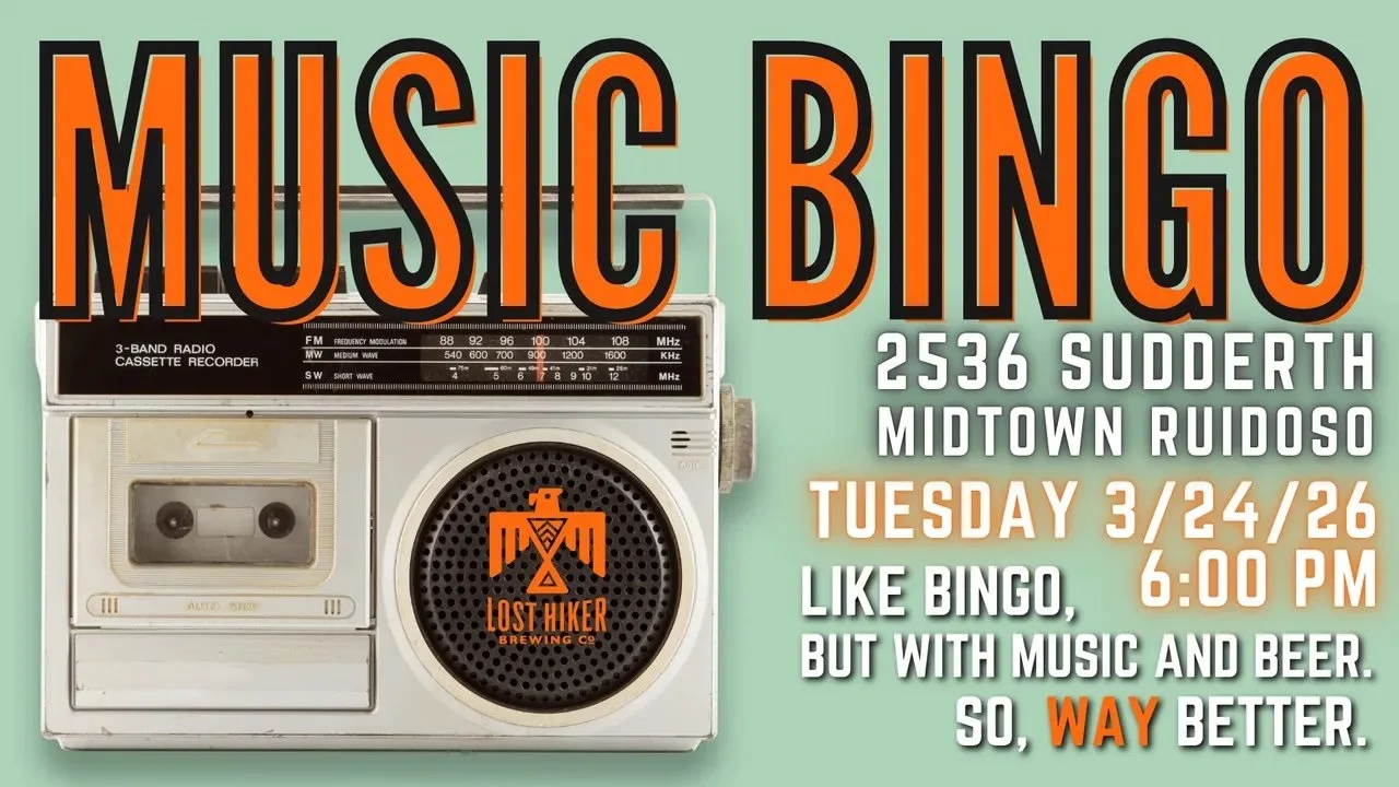 Lost Hiker Brewing MUSIC BINGO - Midtown Taproom