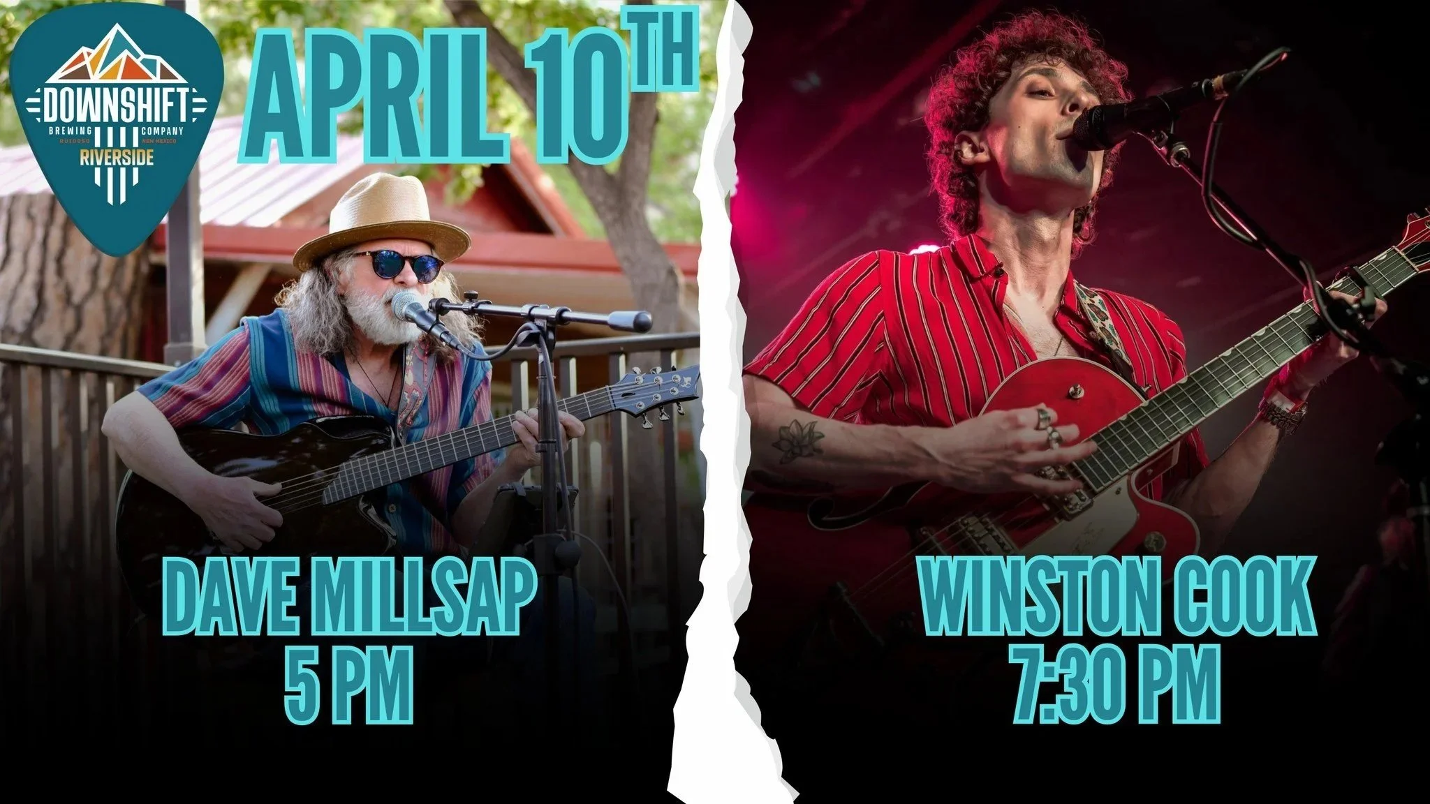 Dave Millsap &amp; Winston Cook Live at Downshift Brewing Company – Riverside