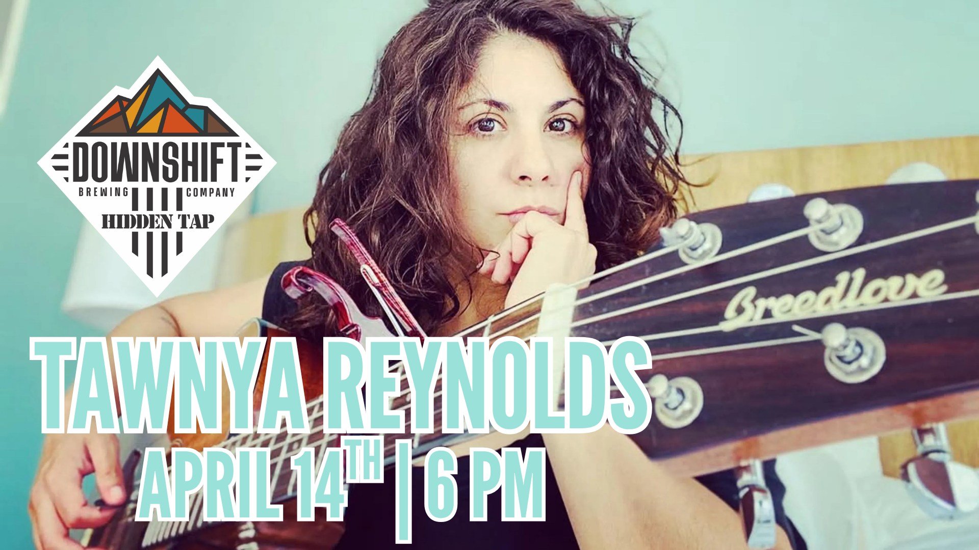 Tawnya Reynolds Live at Downshift Brewing Company – Hidden Tap