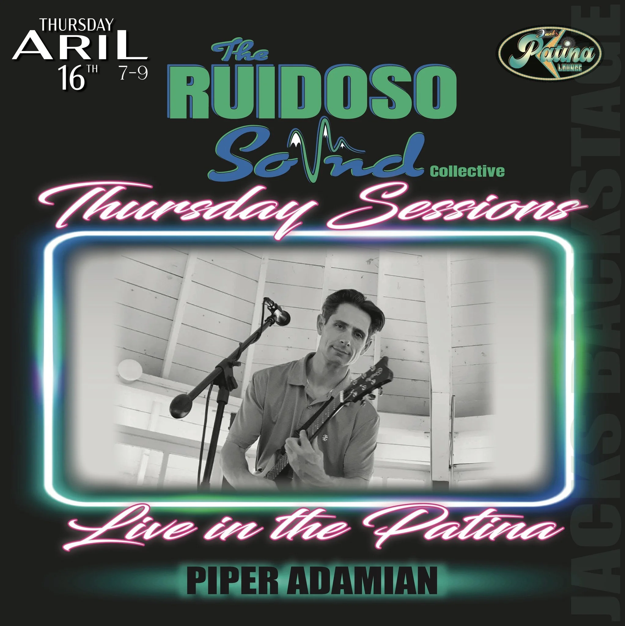 Ruidoso Sound Collective: Thursday Sessions with Piper Adamian at Jacks Patina Lounge