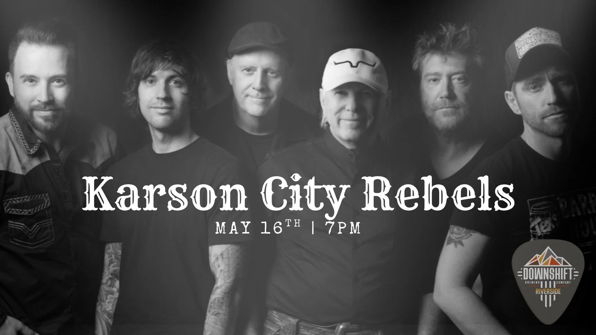Karson City Rebels Live at Downshift Brewing Co. - Riverside