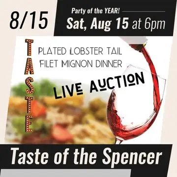 Annual Taste Of The Spencer Fundraising Party
