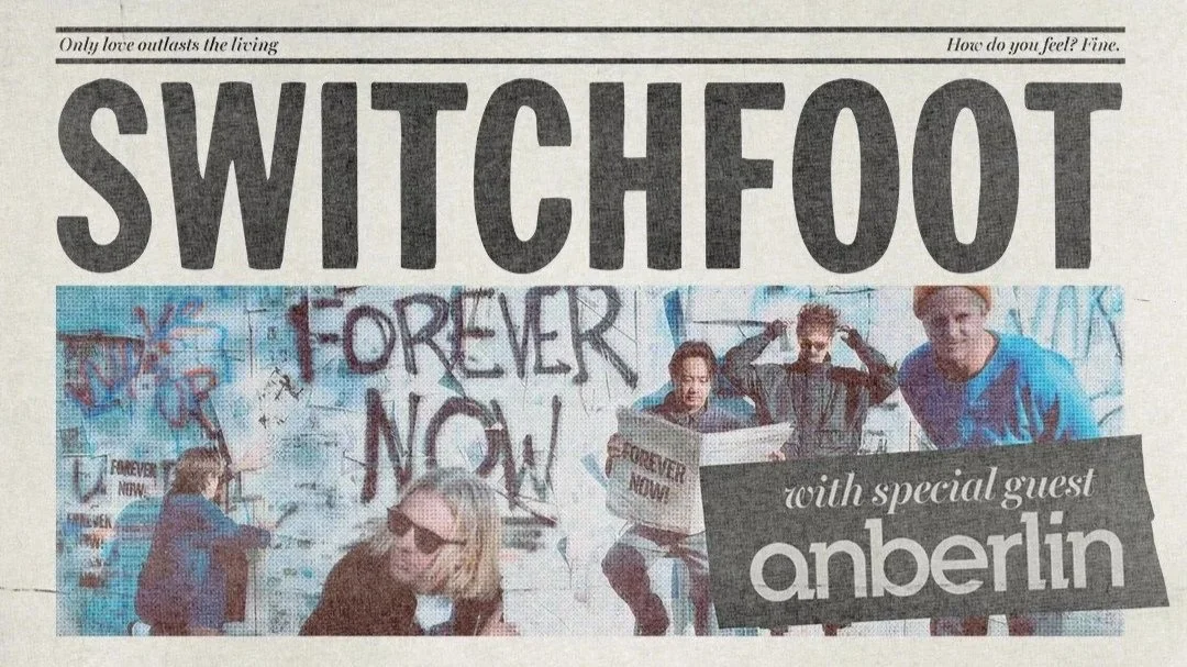 SWITCHFOOT with Special Guest Anberlin at Jacks Backstage