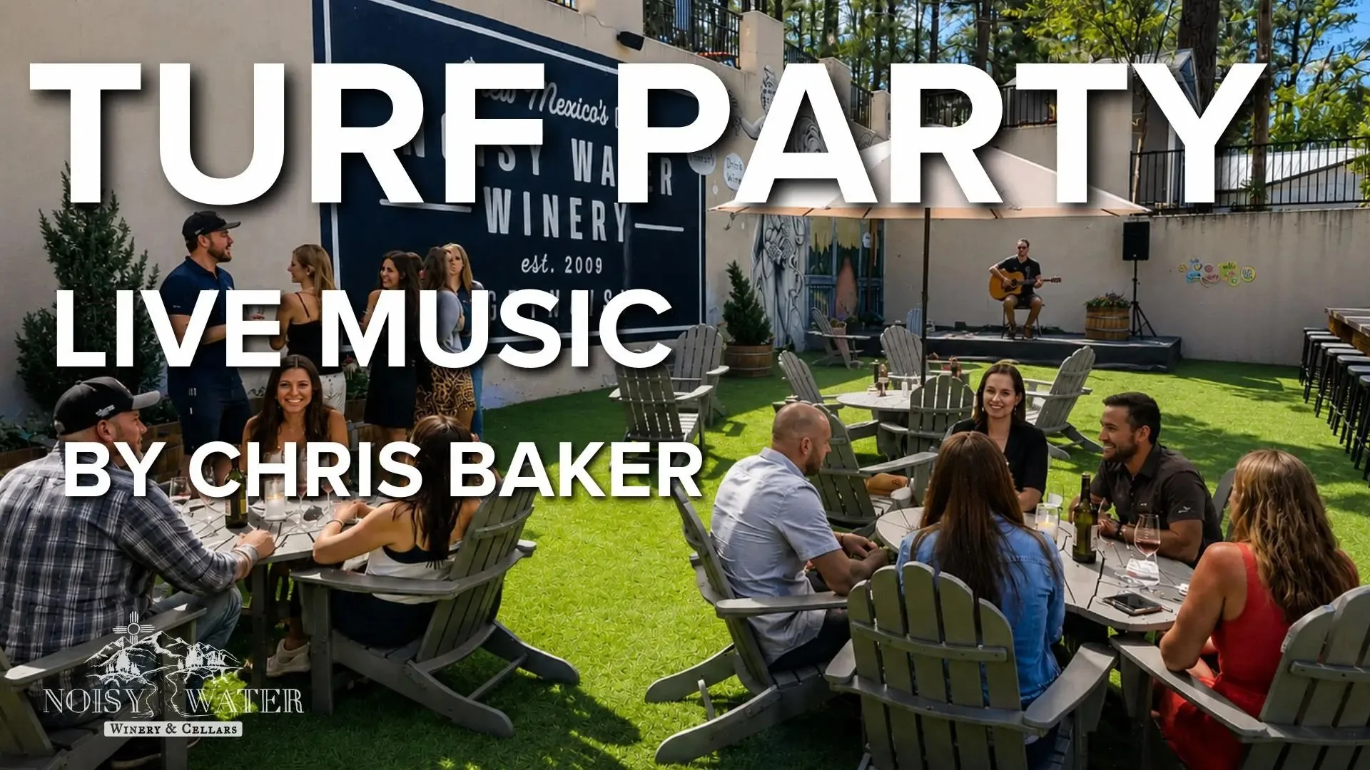 Turf Party at Noisy Water Winery
