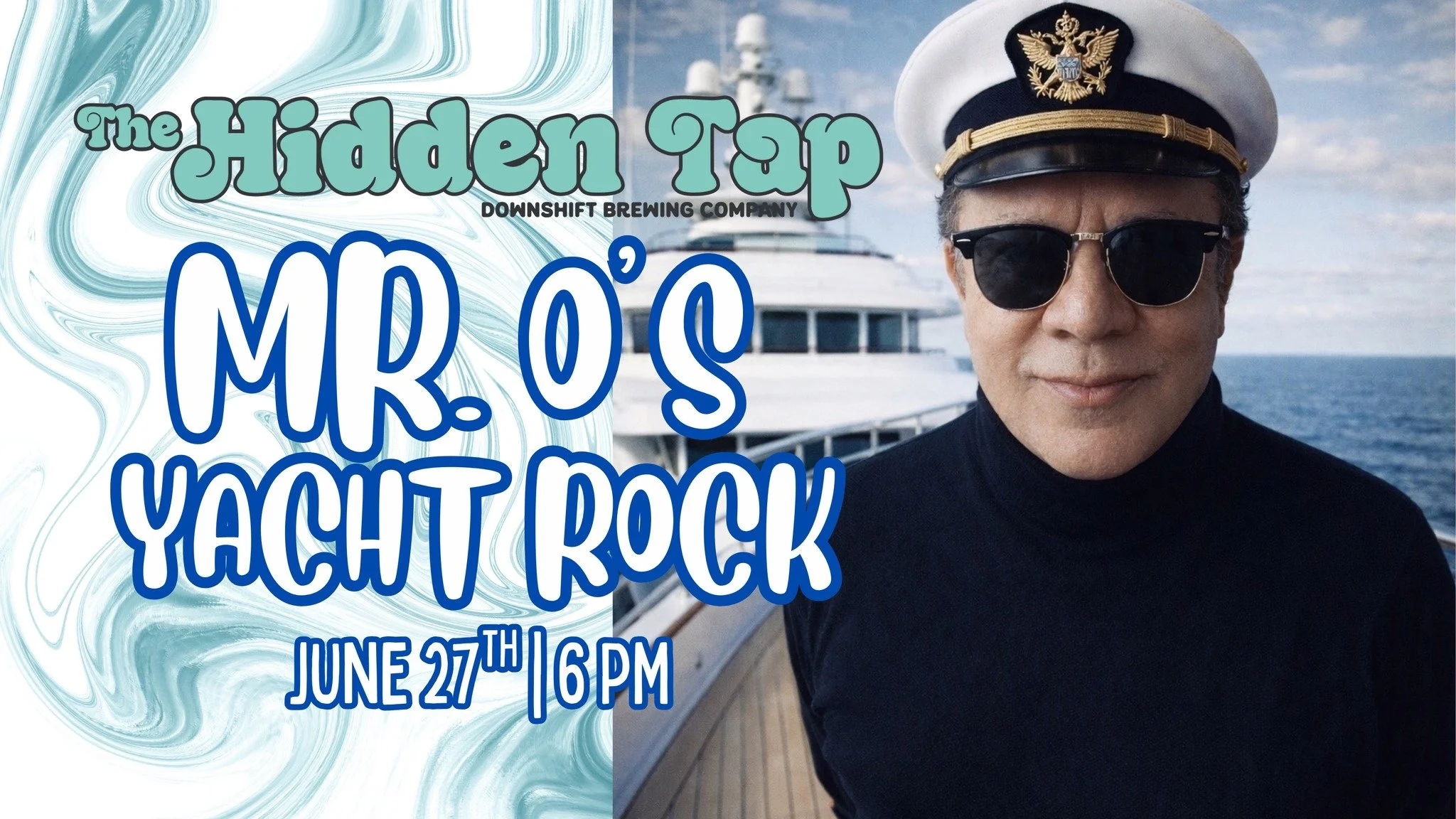 Mr. O’s Yacht Rock Live at Downshift Brewing Company – Hidden Tap