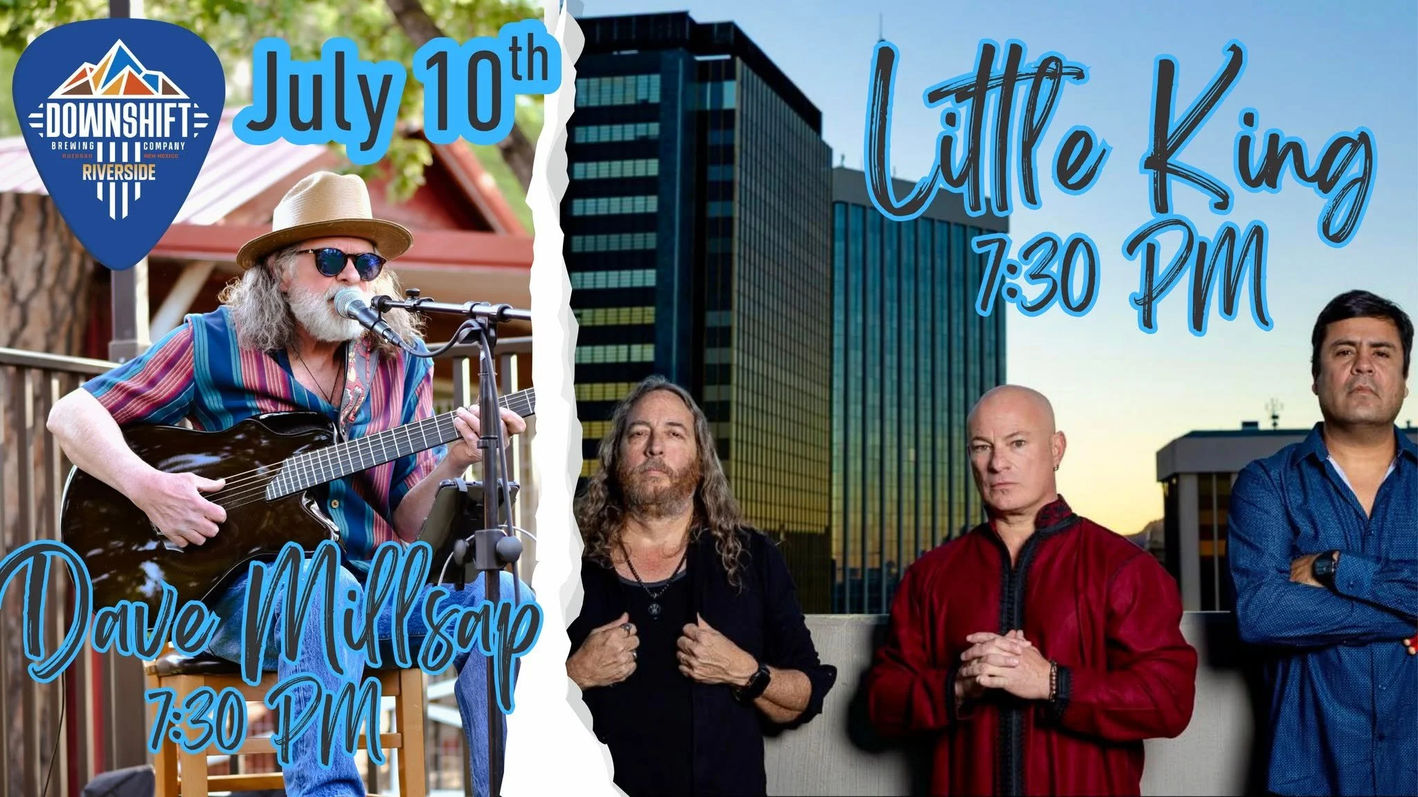 Little King and Dave Millsap Live at Downshift Brewing Company – Riverside