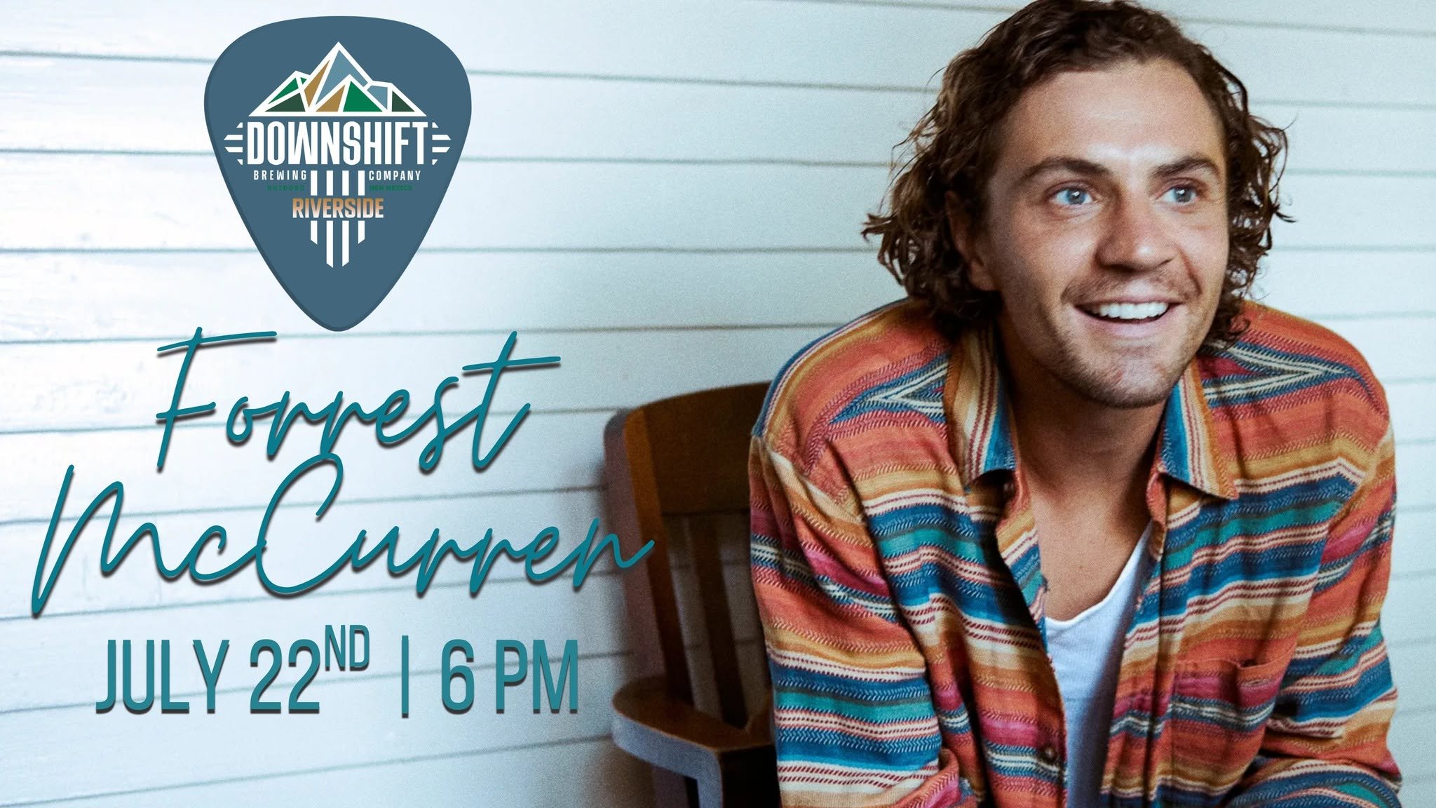 Forrest McCurren live at Downshift Brewing Company - Riverside