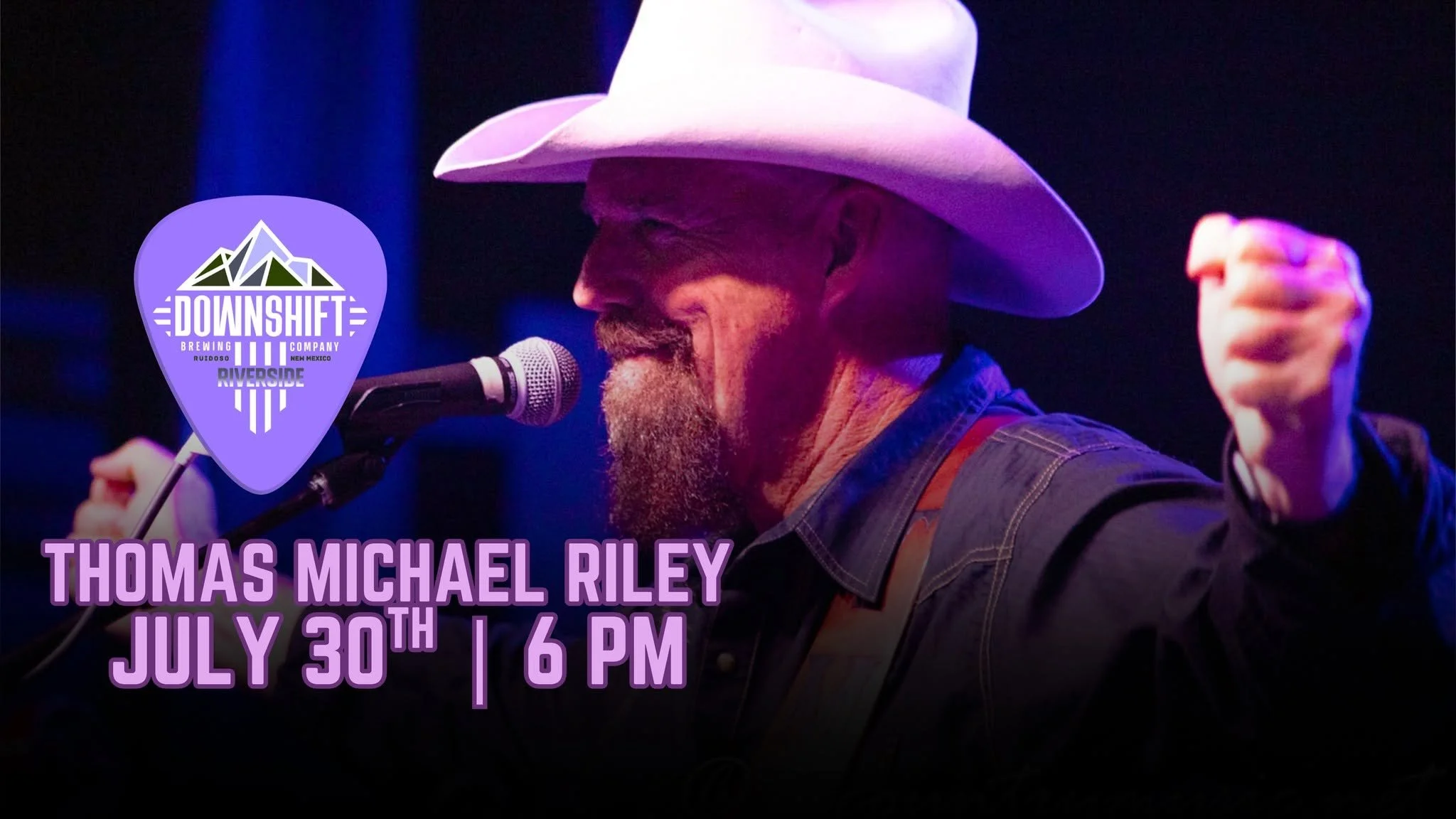 Thomas Michael Riley Live at Downshift Brewing Company – Riverside  