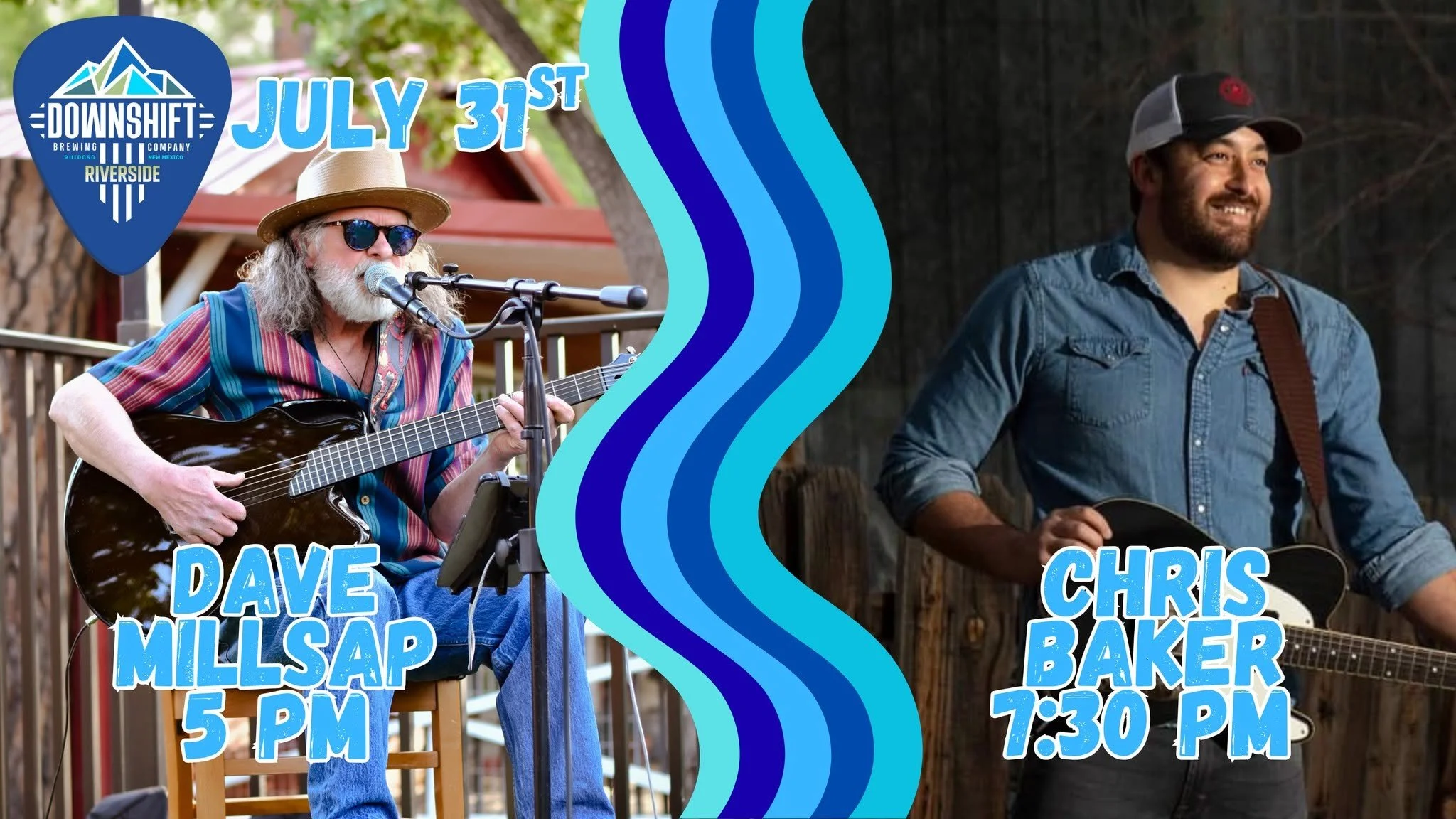 Chris Baker and Dave Millsap Live at Downshift Brewing Company - Riverside