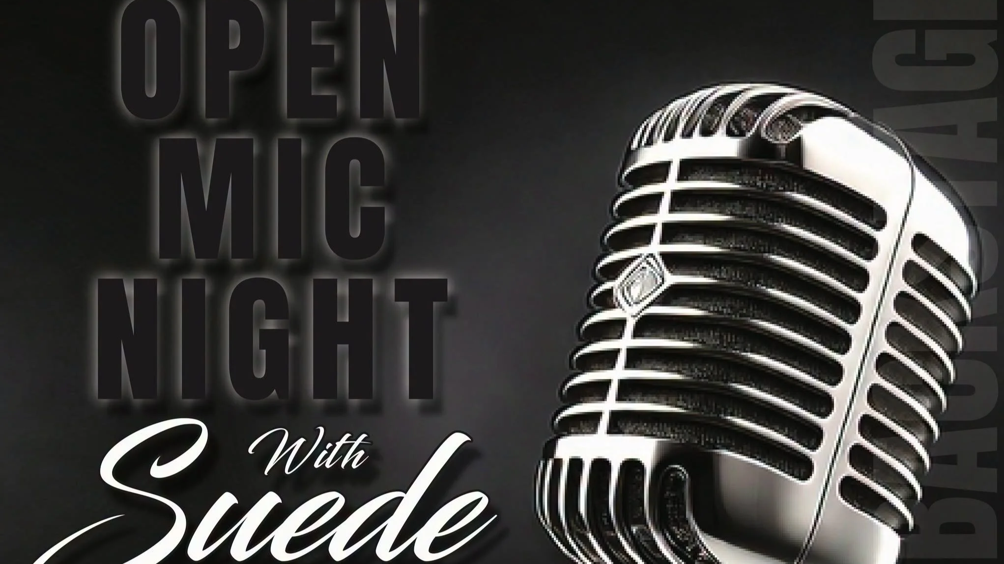 Open Mic Night with Suede at Patina Lounge