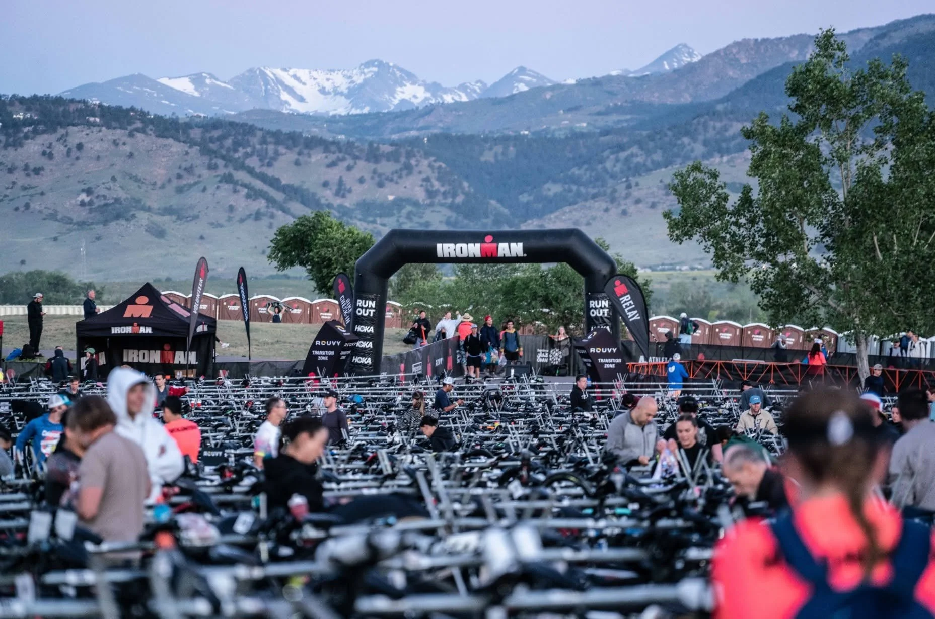 Transition Area with Mountains