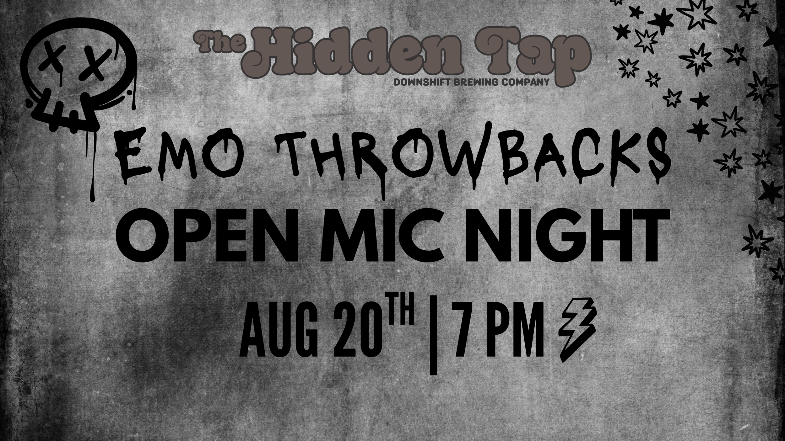 Emo Throwbacks Night at Downshift Brewing Company – Hidden Tap