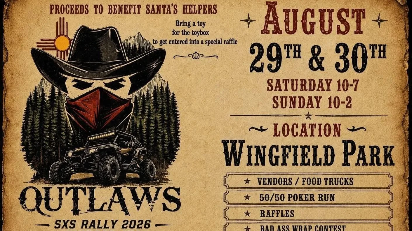 Outlaws SXS Rally 2026 at Wingfield Park
