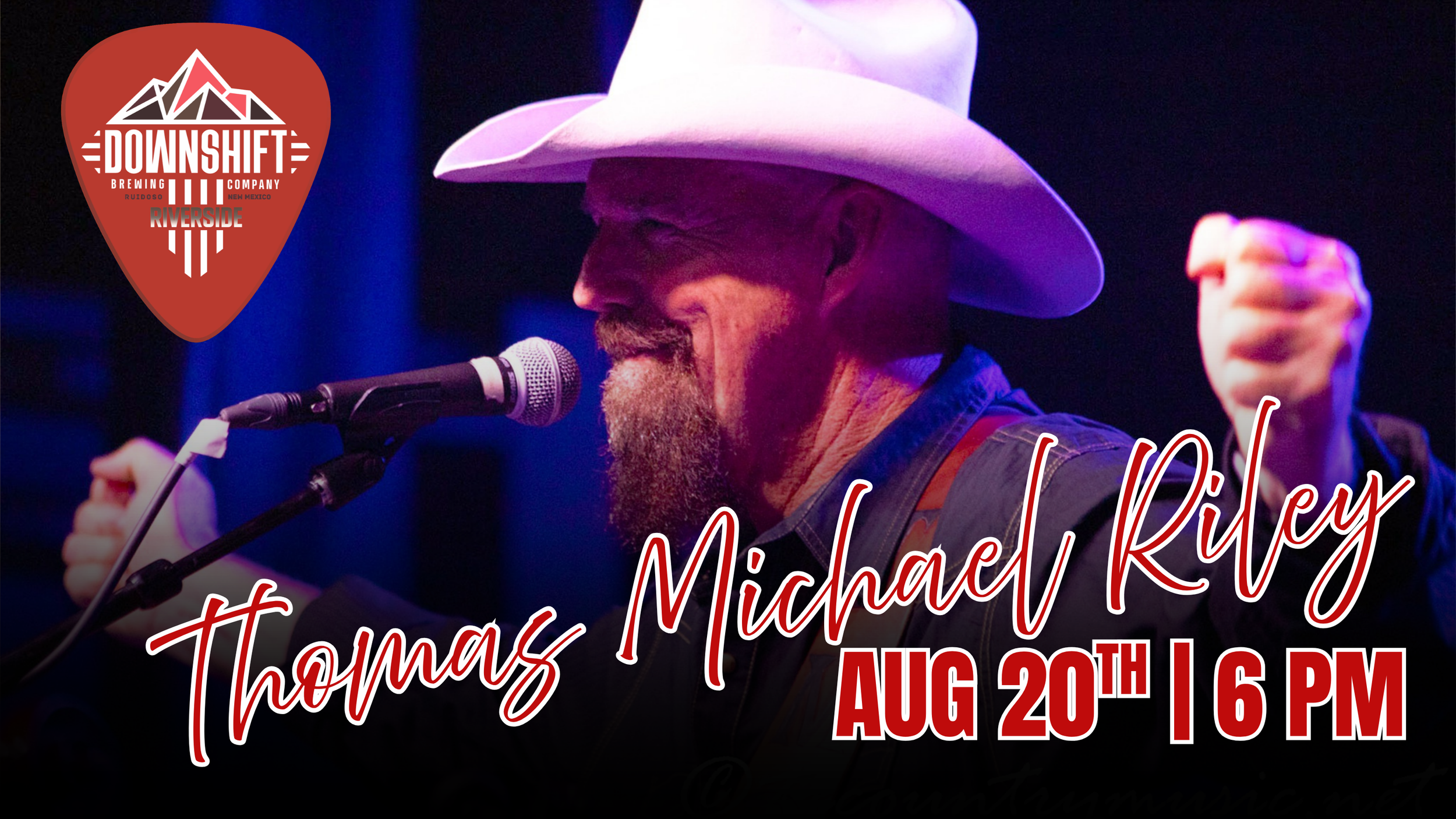 Thomas Michael Riley Live at Downshift Brewing Company – Riverside  