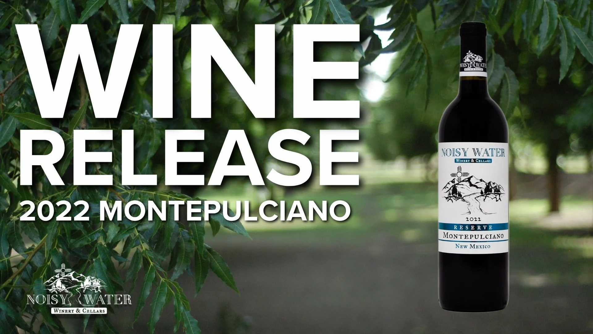 Wine Release: 2022 Montepulciano at Noisy Water Winery