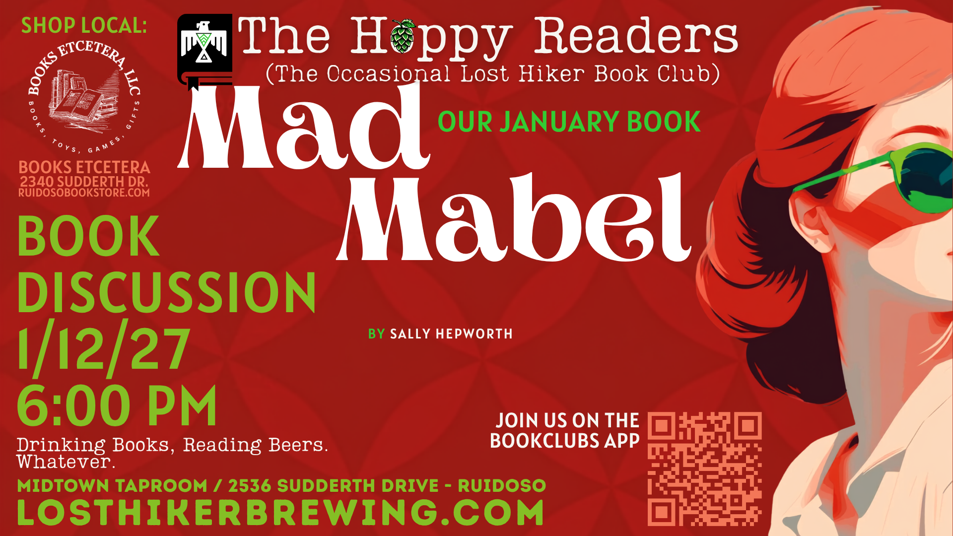 Lost Hiker Hoppy Readers Book Club: Mad Mabel