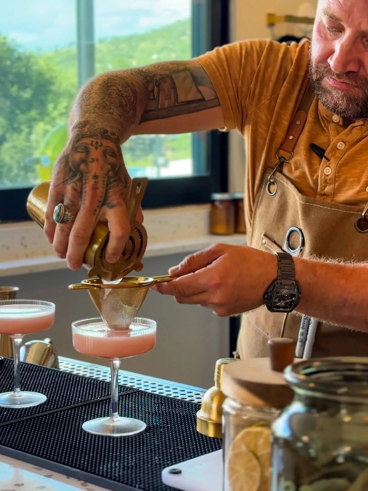 Handcrafted cocktails at Still Wild Distillery, 