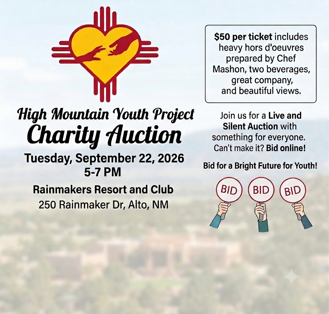 High Mountain Youth Project LIVE Charity Auction