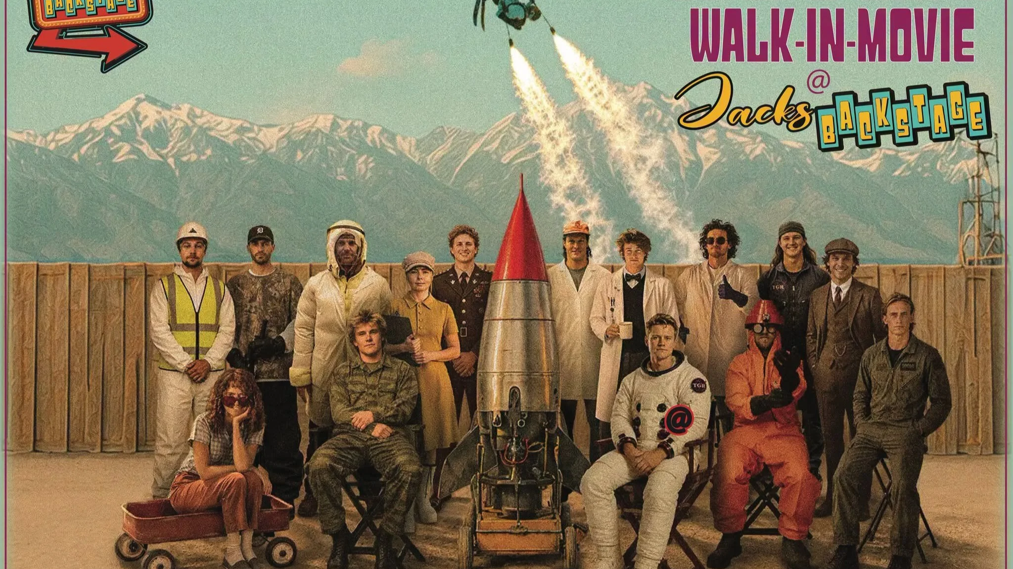 Walk-In Movie Night at Jacks Backstage