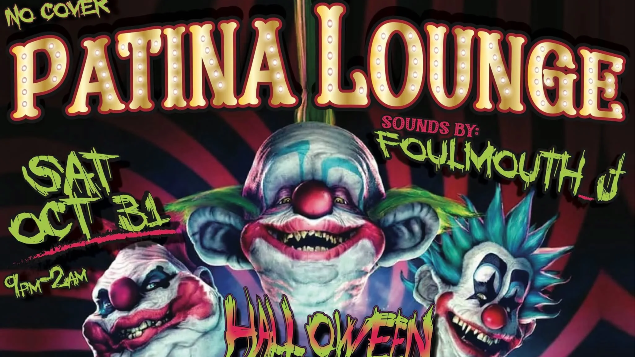 Halloween Party at JACKS Patina Lounge