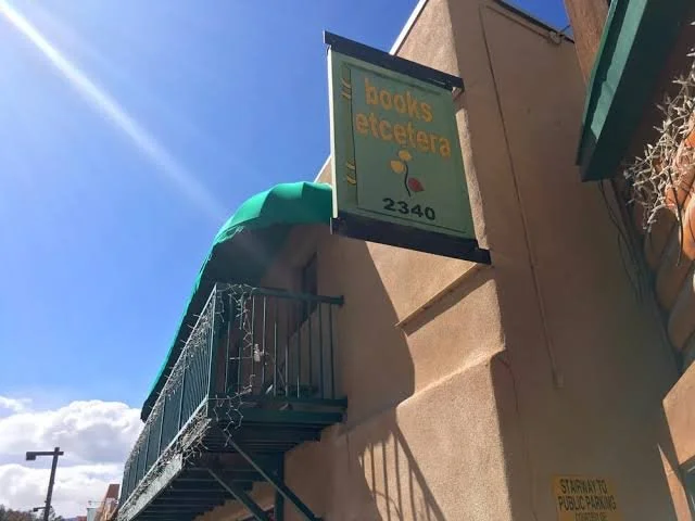  Books Etcetera storefront sign in Midtown Ruidoso 