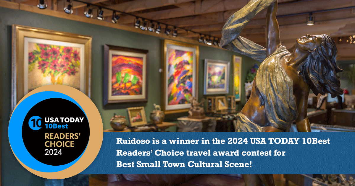Ruidoso is a Winner in the USA TODAY 10Best Readers' Choice Award for