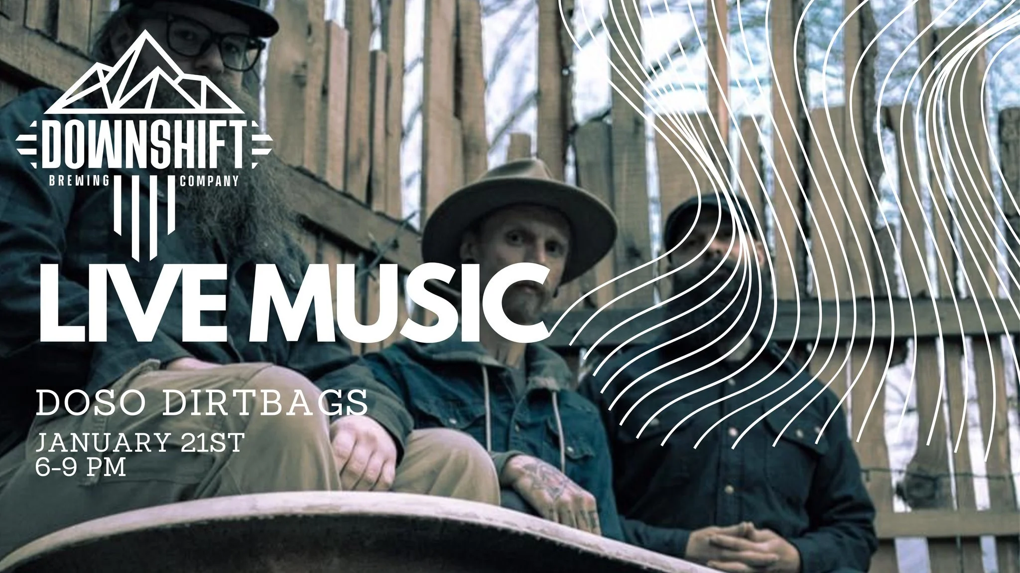 Doso Dirtbags LIVE at Downshift Brewing Company's Hidden Tap