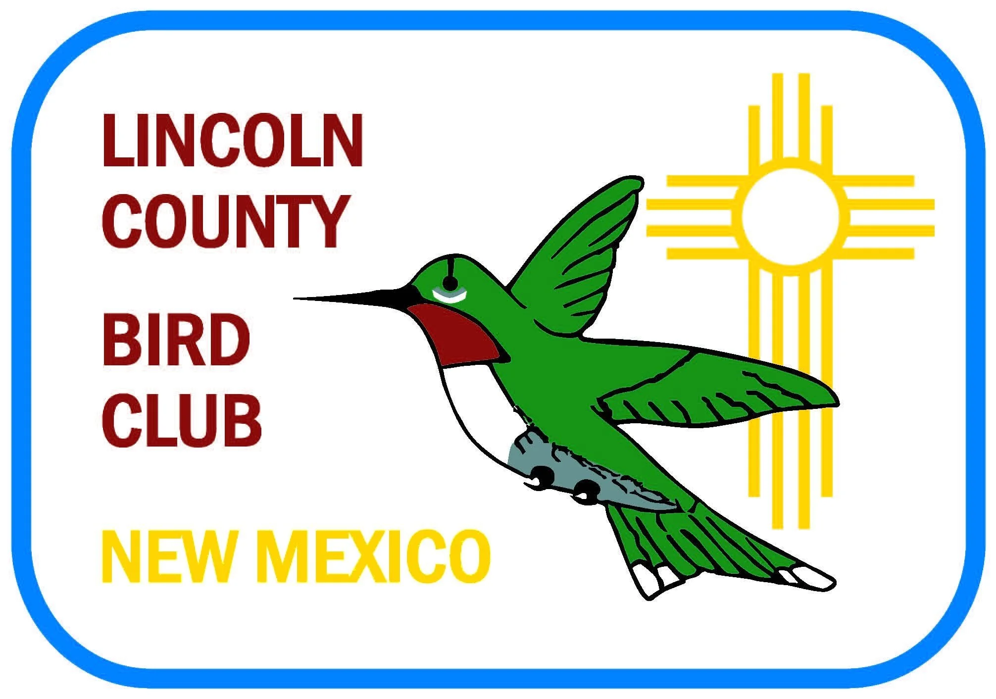 Logo: Lincoln County Bird Club New Mexico