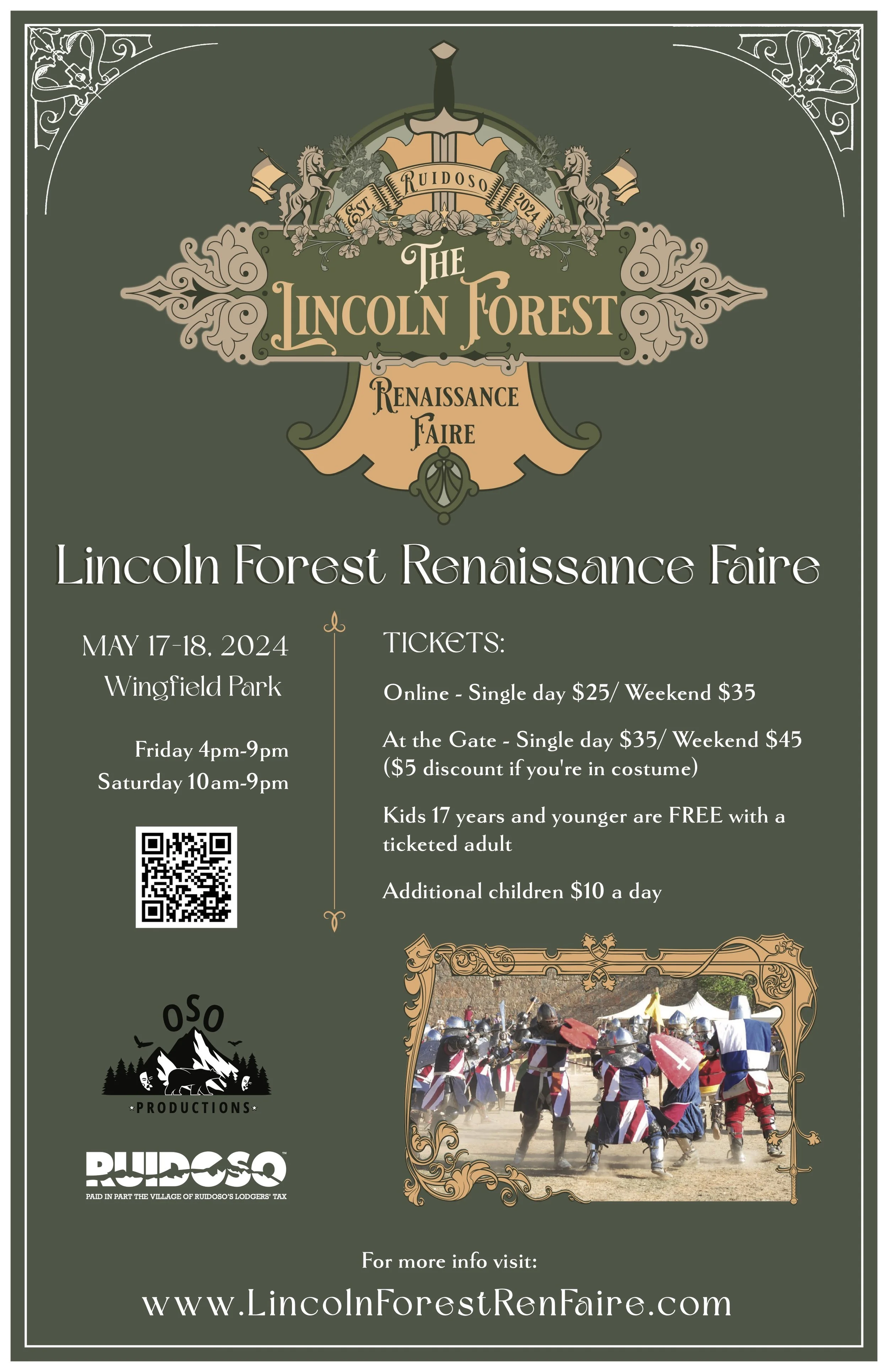 Lincoln Forest Renaissance Faire at Wingfield Park — DiscoverRUIDOSO