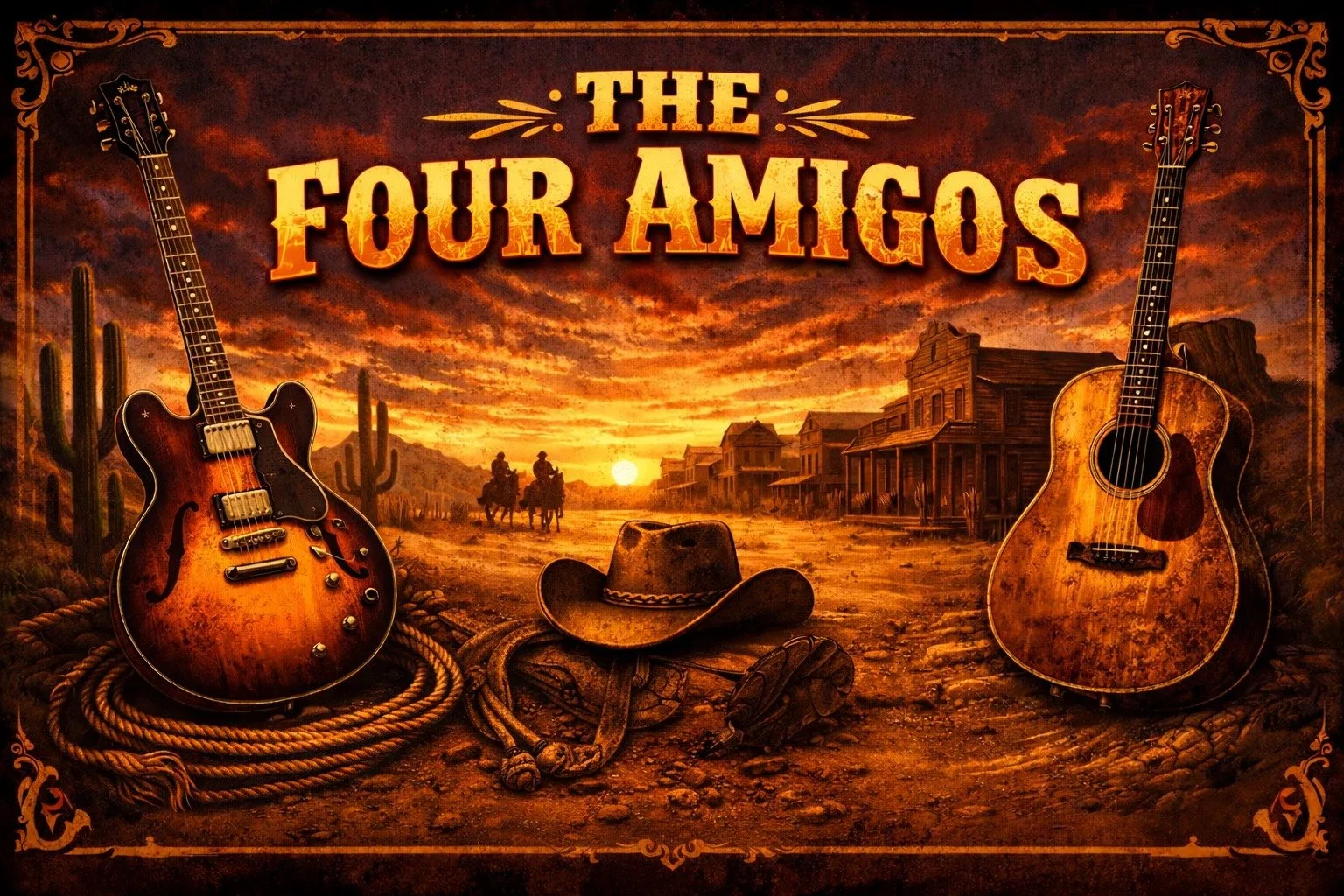 Promotional event graphic for live music at Quarters Nightclub & Grill in Ruidoso, NM