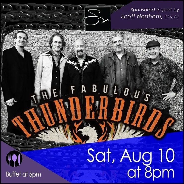 The Fabulous Thunderbirds at Spencer Theater —