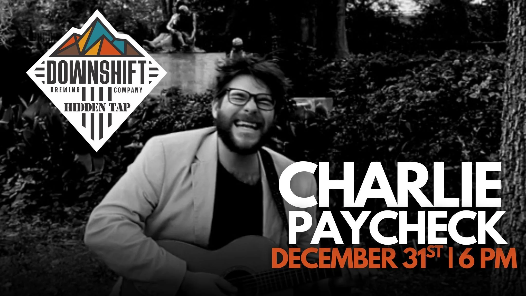 Promotional event graphic for live music on New Year's Eve in Ruidoso, NM