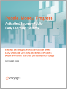 Early Childhood Governing and Finance Project