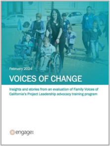 Family Voices of California: Project Leadership
