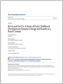 Foundation Review: Early Childhood Development Systems Change