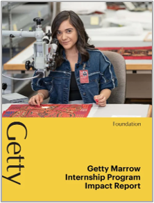 Getty Foundation: Undergraduate Program Impact Report