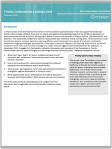 Irvine Foundation: Priority Communities