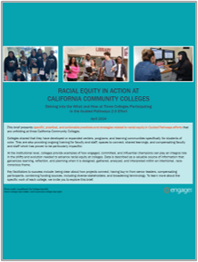 Guided Pathways: Racial Equity