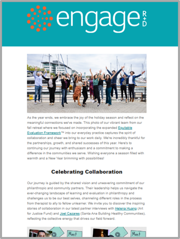 Newsletter: December 2023
