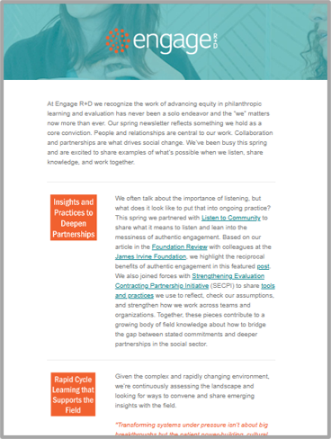 Newsletter: May 2026