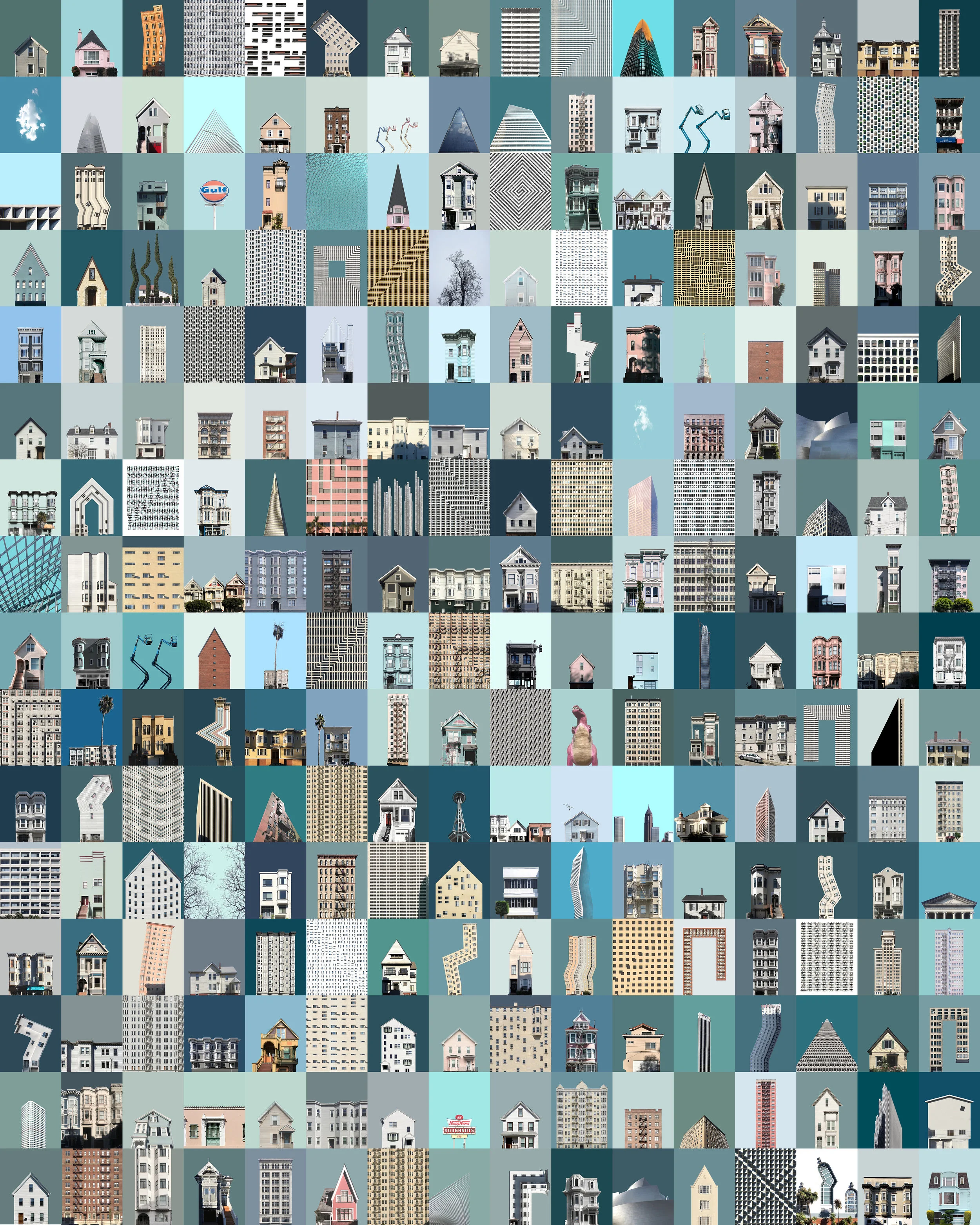 An American Hyperreality - Full Collection Poster