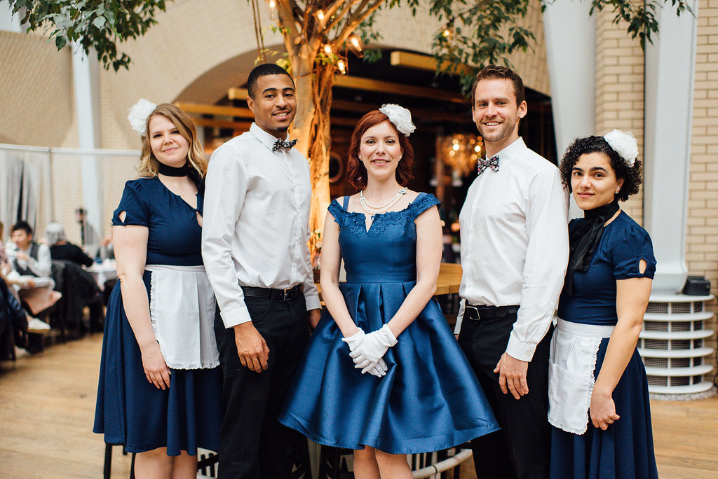 royal tea party attire