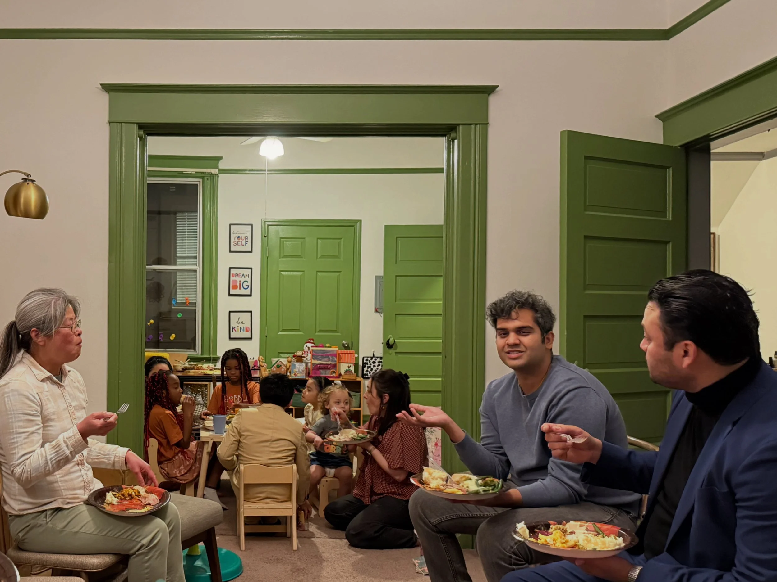  We hope you had a joyful time with loved ones this week! We sure are thankful for all the times we get to share good food and conversation together. As we begin the advent season this Sunday, November 30th, a reminder that we’ll be meeting in the Mi