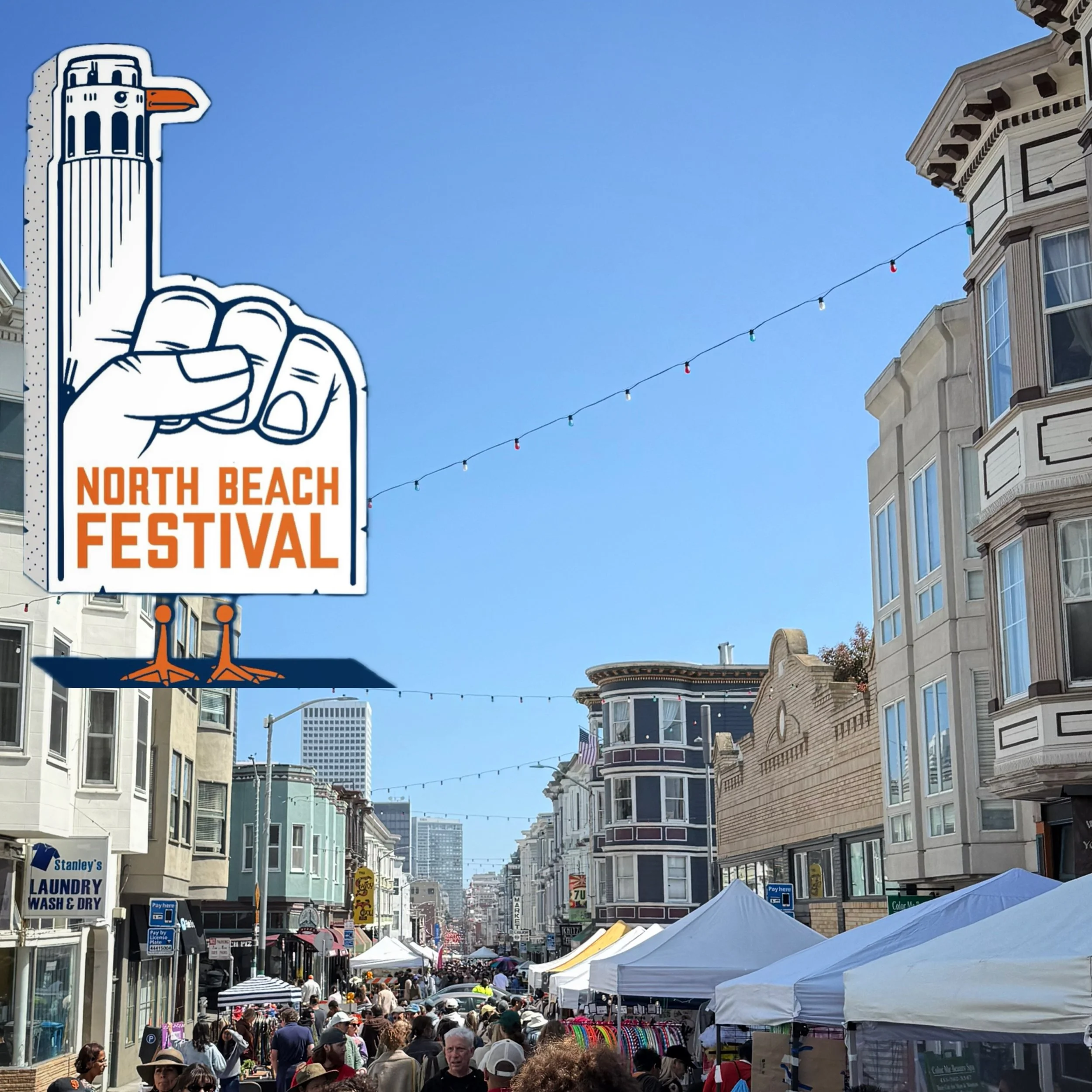 We can&rsquo;t wait to welcome the city to our neighborhood this Saturday for the @northbeachfestsf! Our lobby will be open from 11am-7pm for water, shade, coffee, tea, snacks, crafts, and (most importantly) flushing toilets! Swing by to use the faci