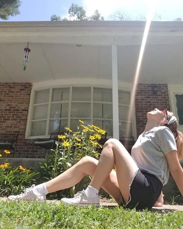 submitted by @how.thrifty
.
.
&ldquo;These are my low rise &quot;white&quot; converse. White in quotations cause they have a quite a gray tinge to them now. I'm sure you've seen them before; the ones with the red and blue stripes. Quite basic, right?