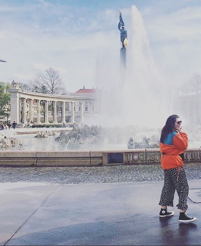 submitted by @rubymcnamee
.
.
&ldquo;The most beautiful city in Europe - Vienna. I have many amazing memories from here and made long life friends. It will always be in my heart ❤ 
My jumper is recycled - made from plastic bottles ♻ &amp; this month 