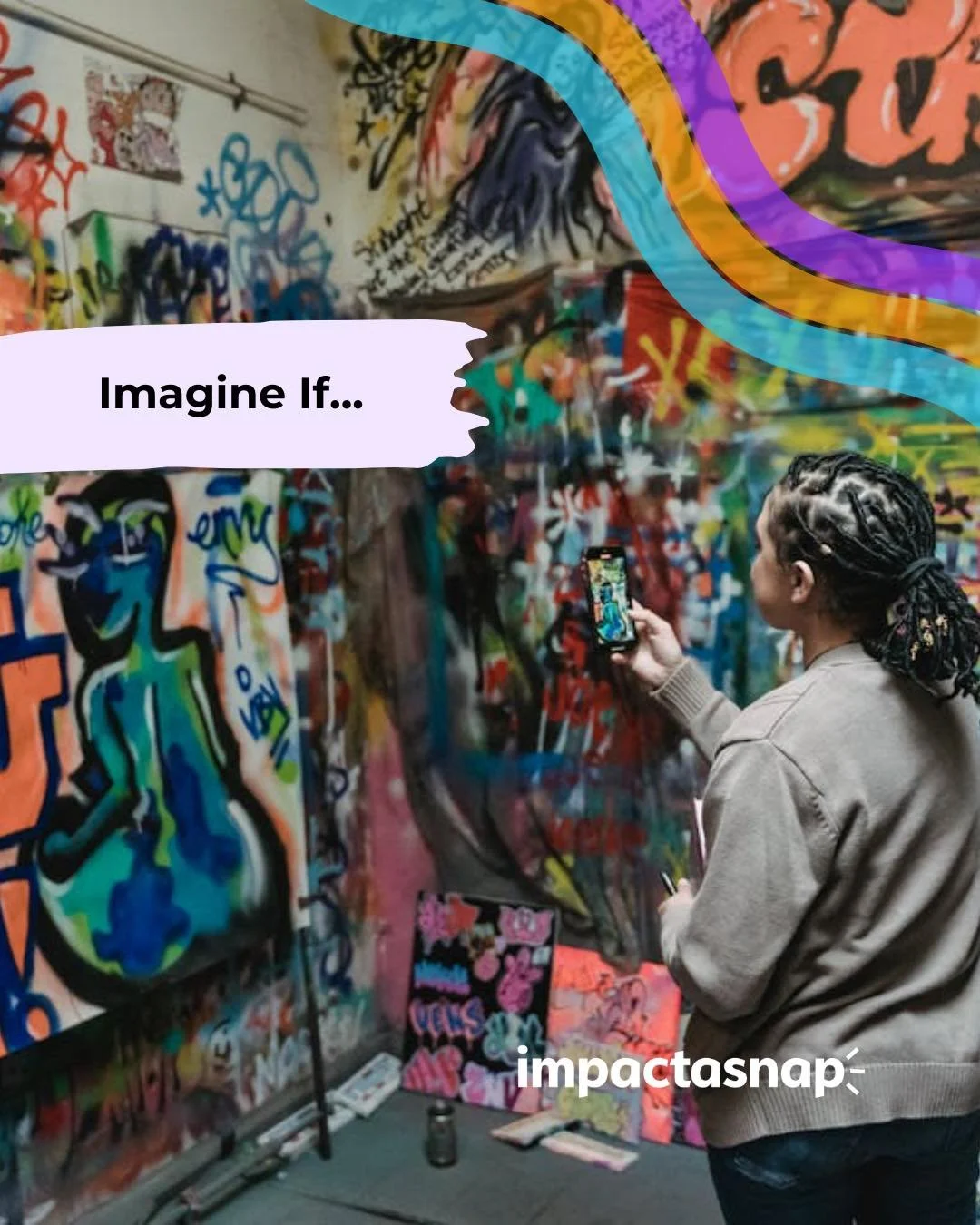 IMAGINE IF&hellip; ✨

every time someone posted their art or a museum picture it helped fund both creativity and mental health?

What if each post automatically triggered a micro-donation, giving youth safe spaces to create, reflect, and process thei