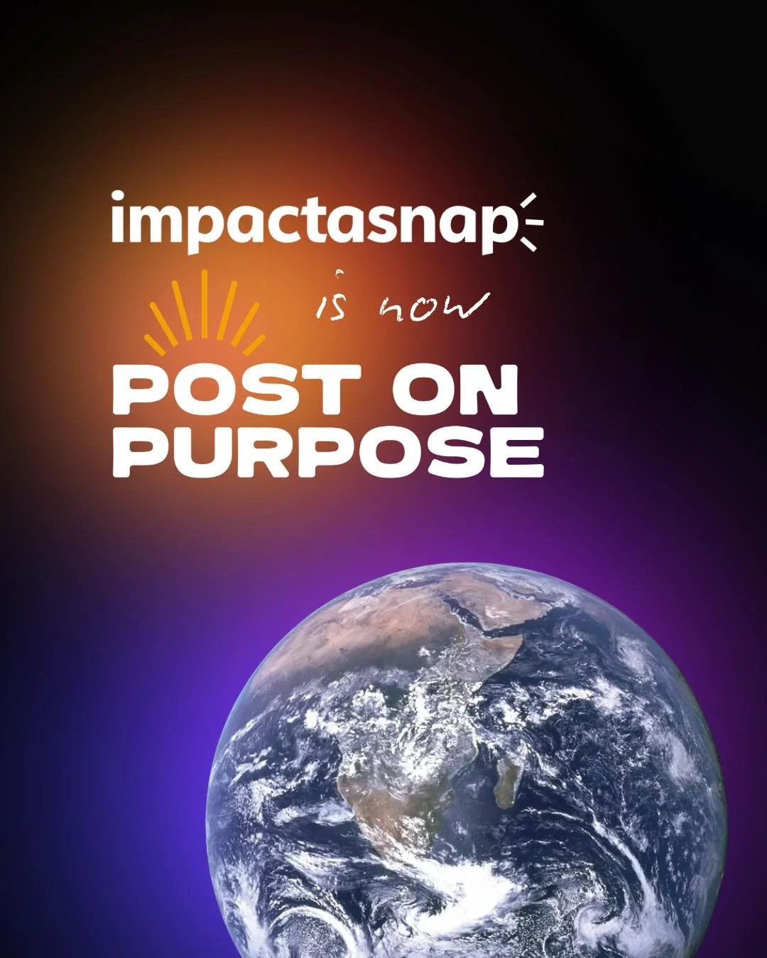 We&rsquo;ve evolved 💥

Impactasnap is now Post On Purpose (POP).

Same mission&mdash;bigger vision.

We&rsquo;re turning social media into real-world impact, where posts don&rsquo;t just perform&hellip; they actually do something.

This is just the 